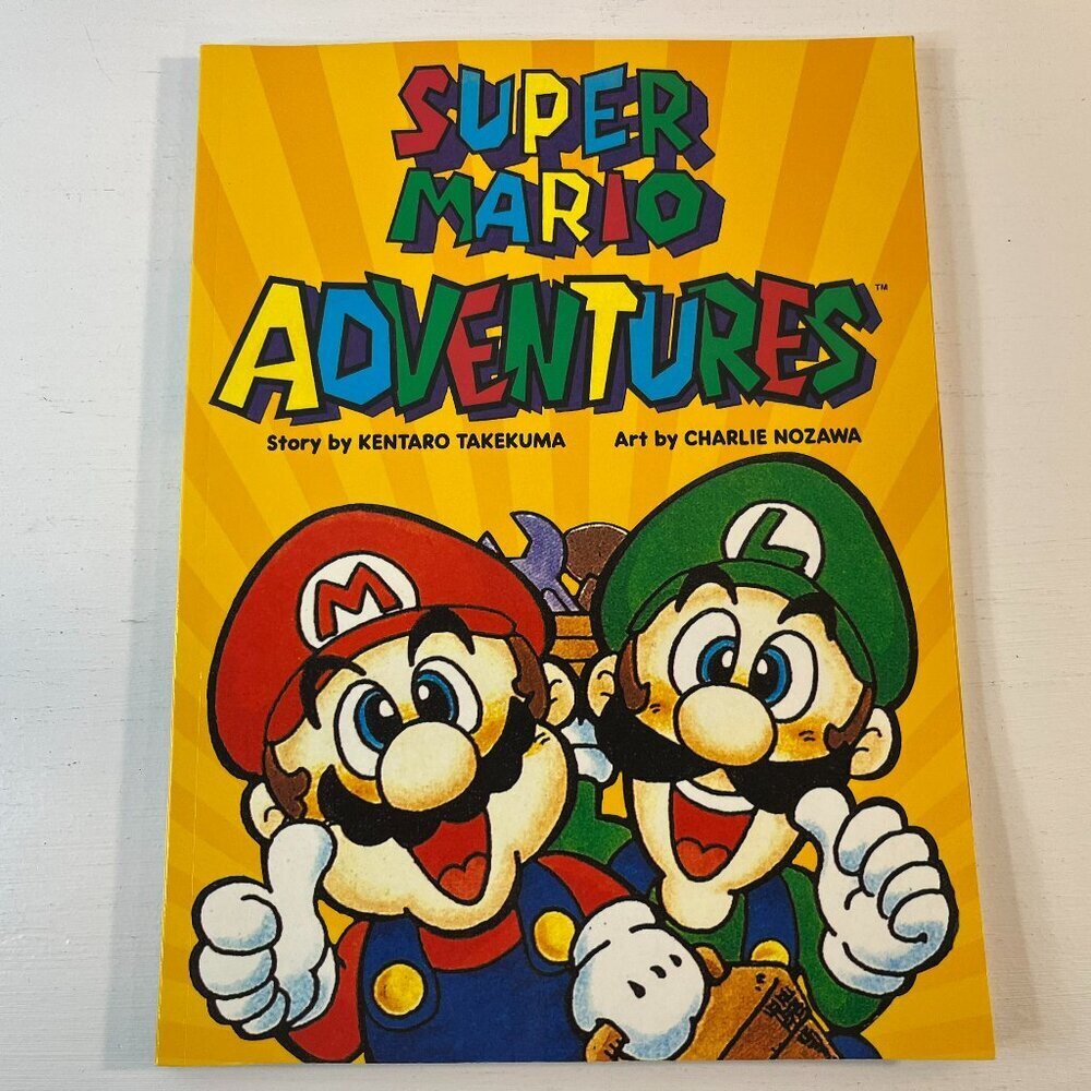 Super Mario Adventures Full-Color Graphic Novel - Great condition!